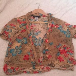 Hawaiian button up